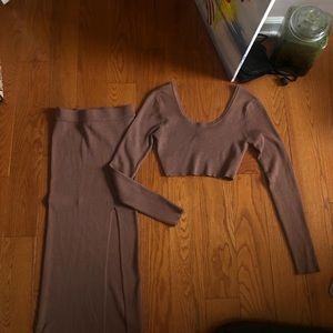 🤎two piece set🤎